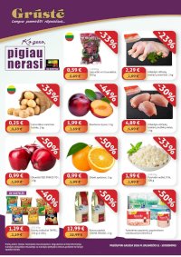 GRŪSTĖ - Ko gero pigiau nerasi (2026 04 11 - 2026 04 20)