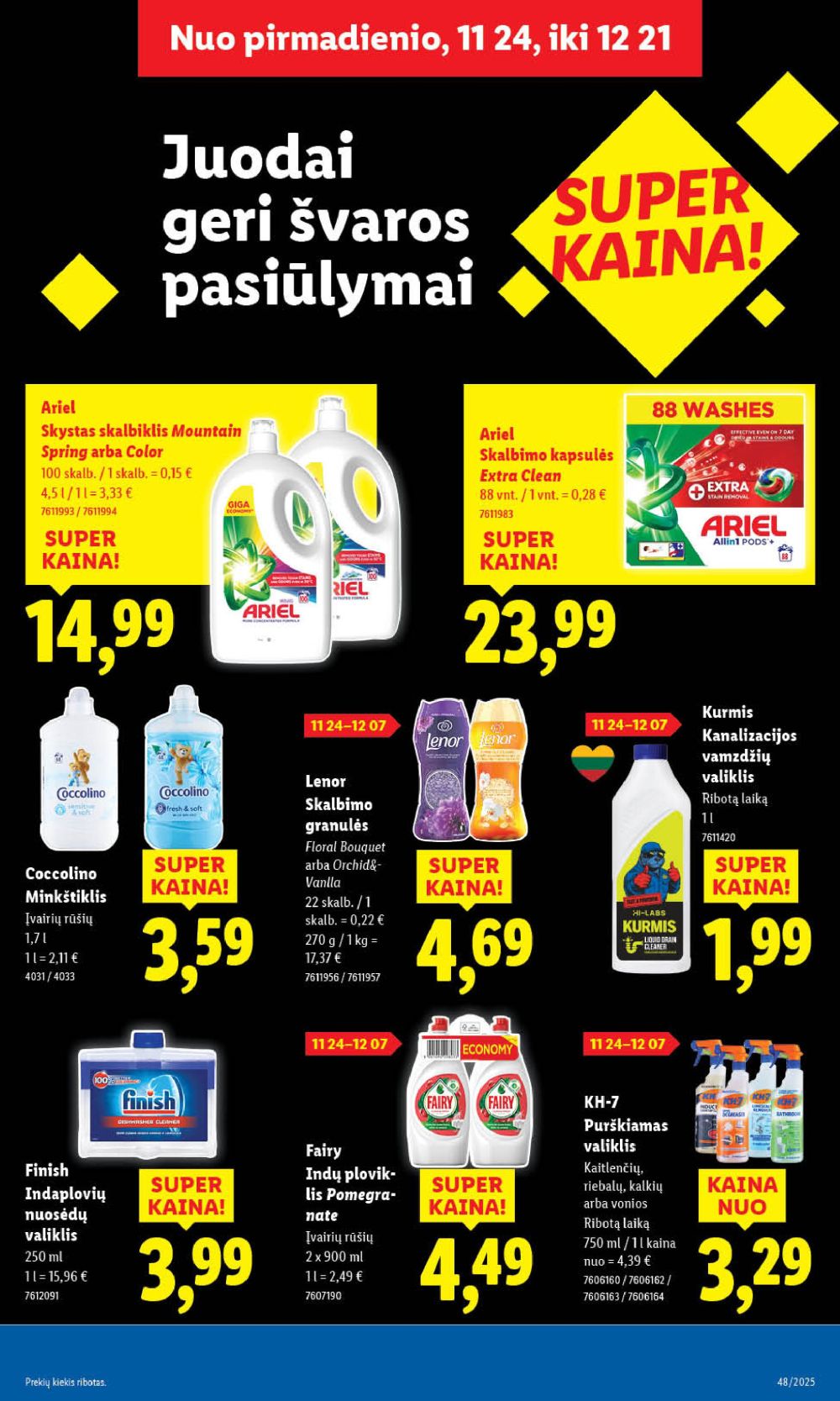 LIDL - Maisto prekių pasiūlymai (2025 11 27 - 2025 11 30) | 16