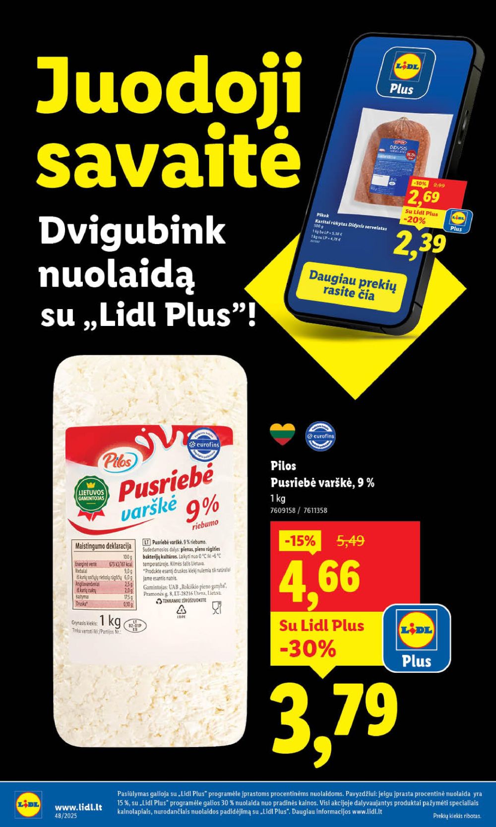 LIDL - Maisto prekių pasiūlymai (2025 11 27 - 2025 11 30) | 18