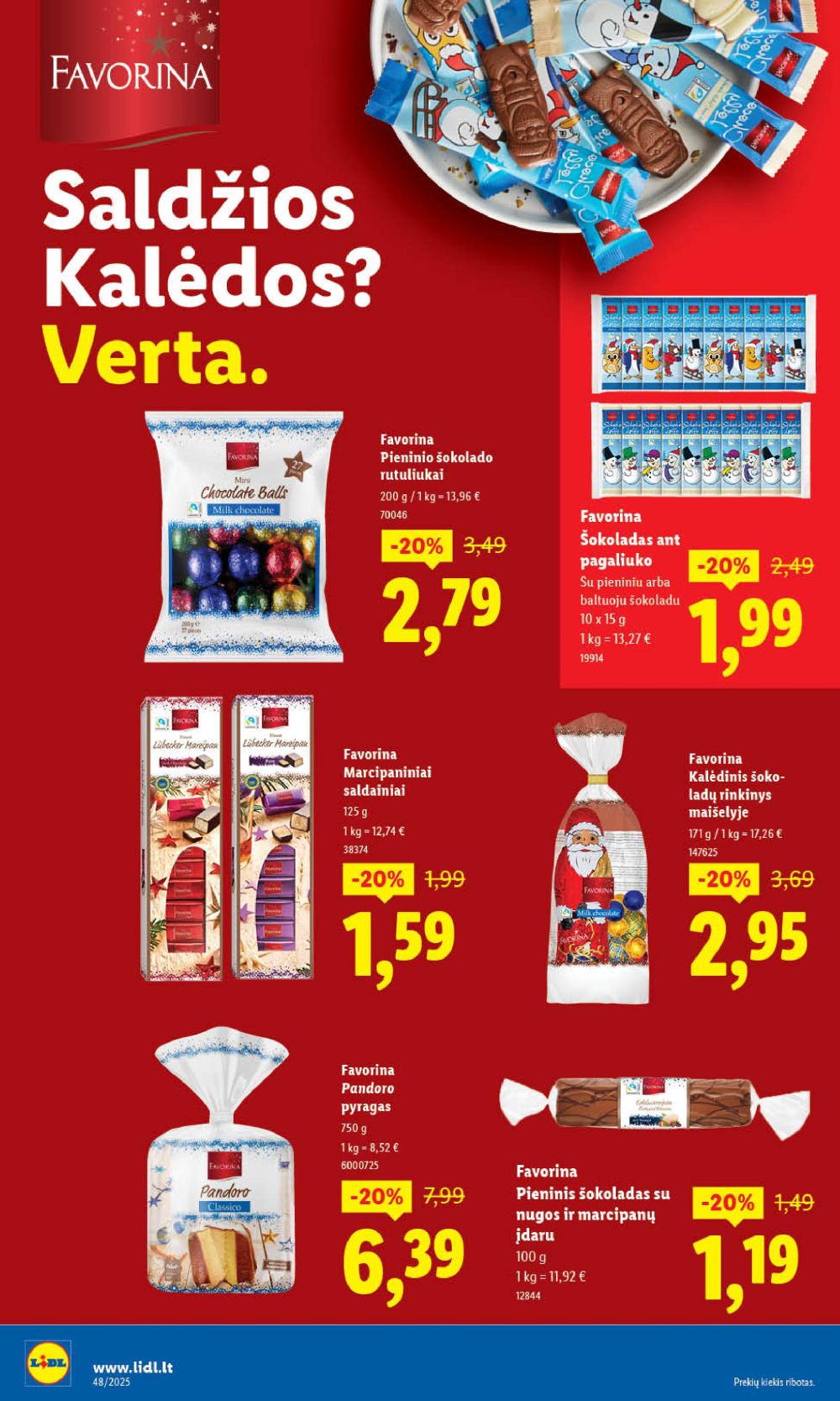 LIDL - Maisto prekių pasiūlymai (2025 11 27 - 2025 11 30) | 26