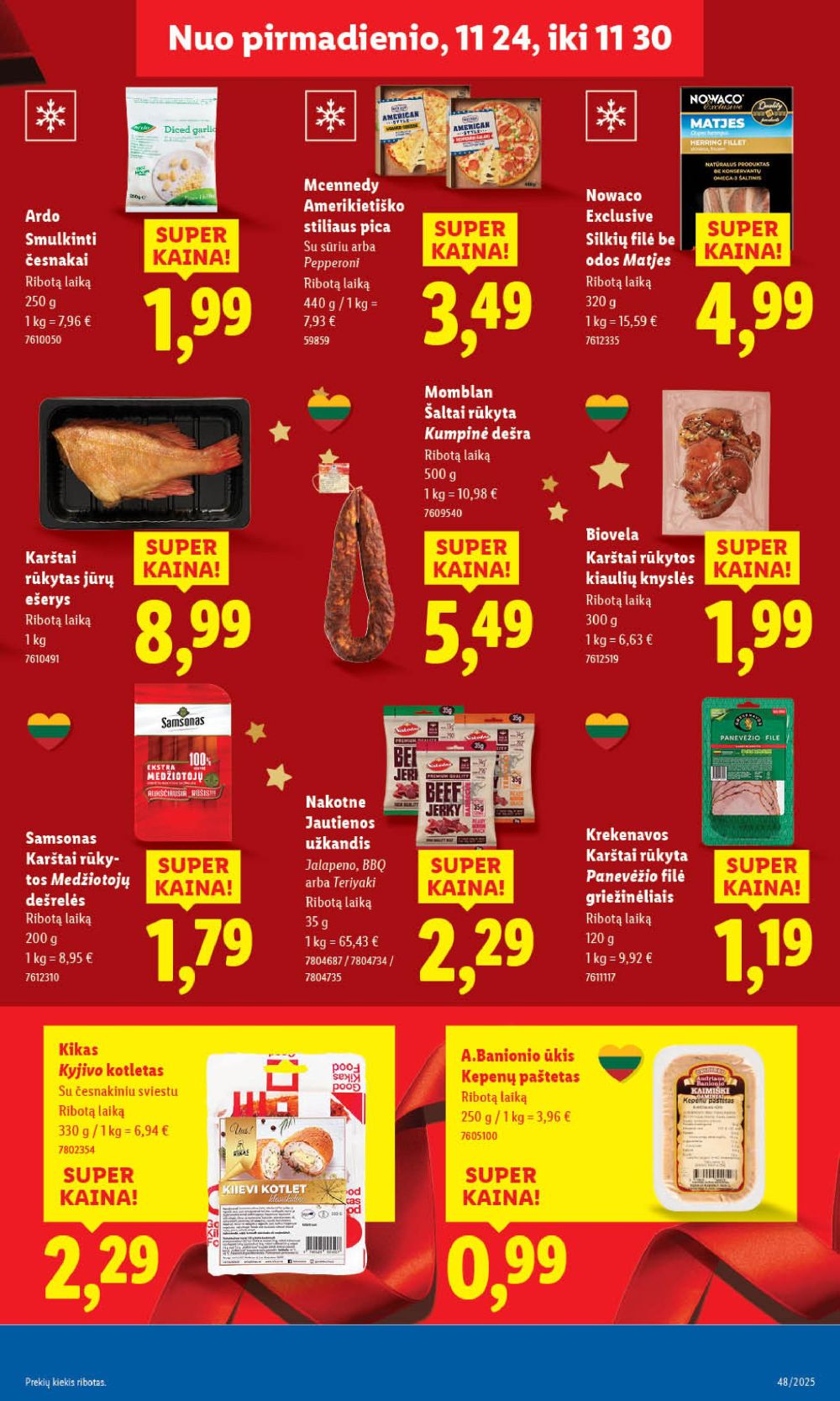 LIDL - Maisto prekių pasiūlymai (2025 11 27 - 2025 11 30) | 35