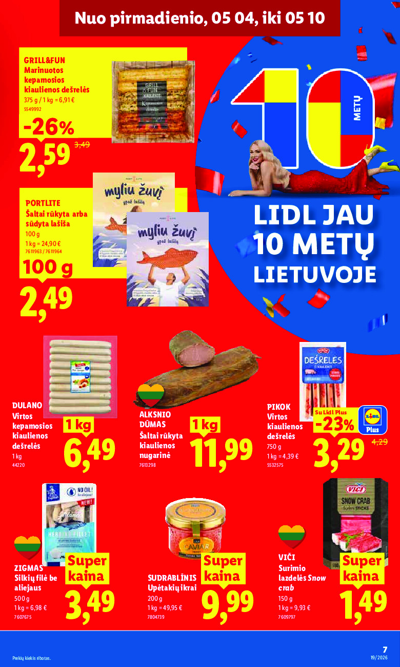 MAISTO PREKIŲ PASIŪLYMAI (2026-05-04 - 2026-05-10) | 11