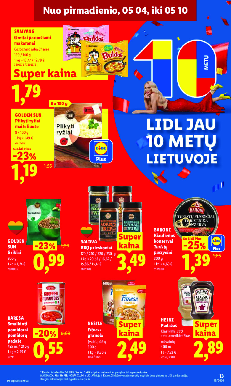 MAISTO PREKIŲ PASIŪLYMAI (2026-05-04 - 2026-05-10) | 21