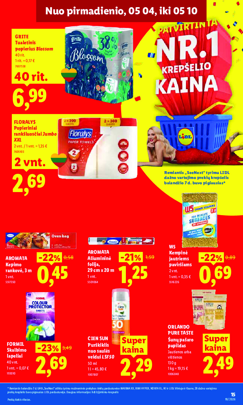 MAISTO PREKIŲ PASIŪLYMAI (2026-05-04 - 2026-05-10) | 23