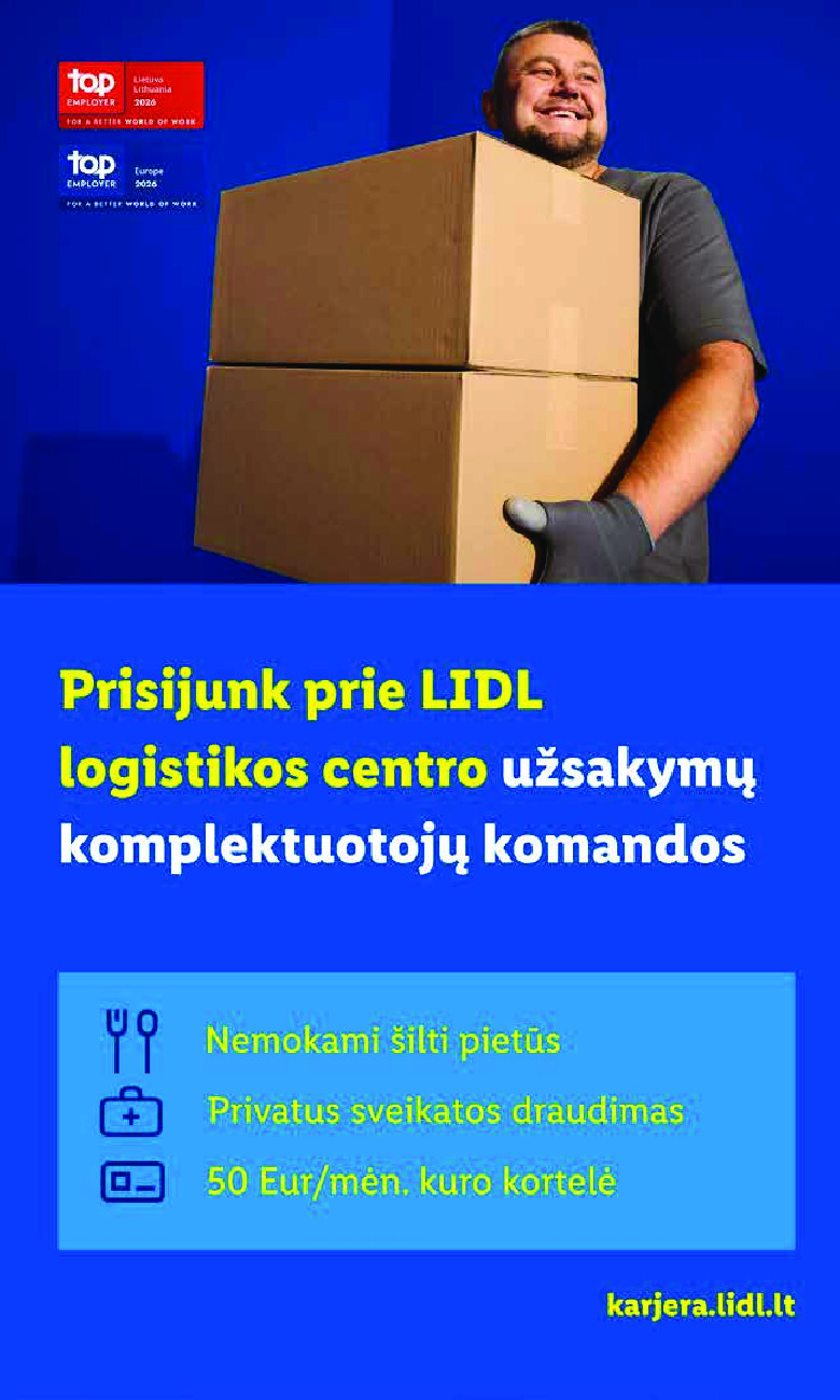 MAISTO PREKIŲ PASIŪLYMAI (2026-05-04 - 2026-05-10) | 25