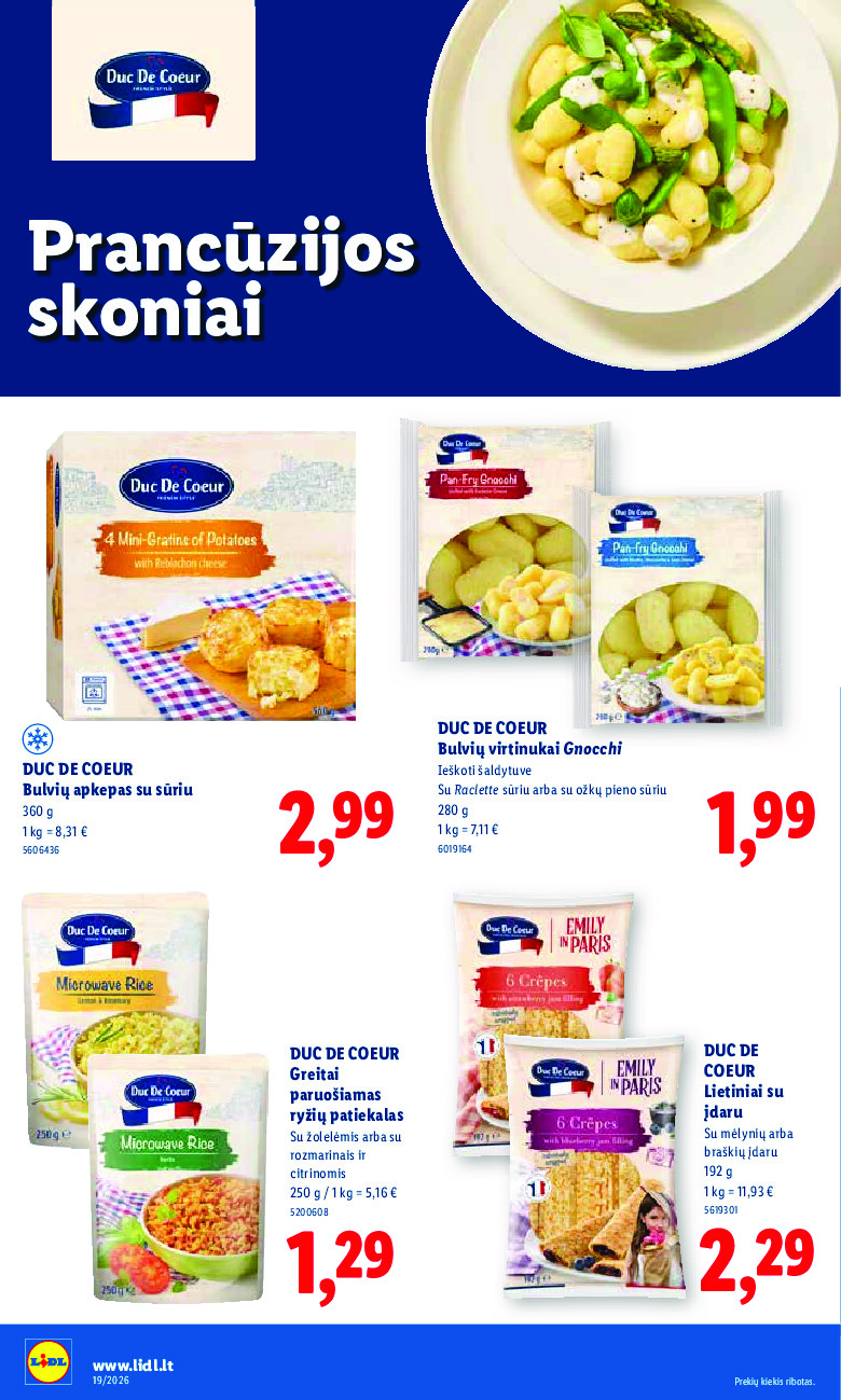 MAISTO PREKIŲ PASIŪLYMAI (2026-05-04 - 2026-05-10) | 28