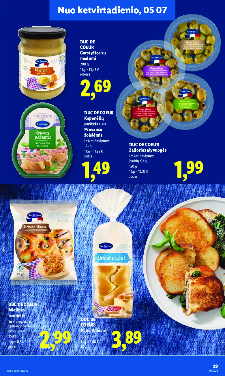 MAISTO PREKIŲ PASIŪLYMAI (2026-05-04 - 2026-05-10) | 29
