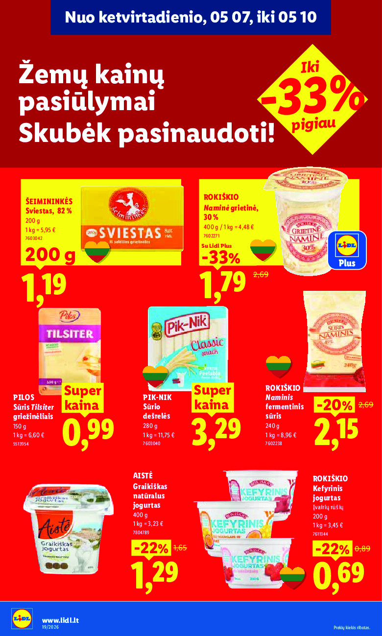 MAISTO PREKIŲ PASIŪLYMAI (2026-05-04 - 2026-05-10) | 44