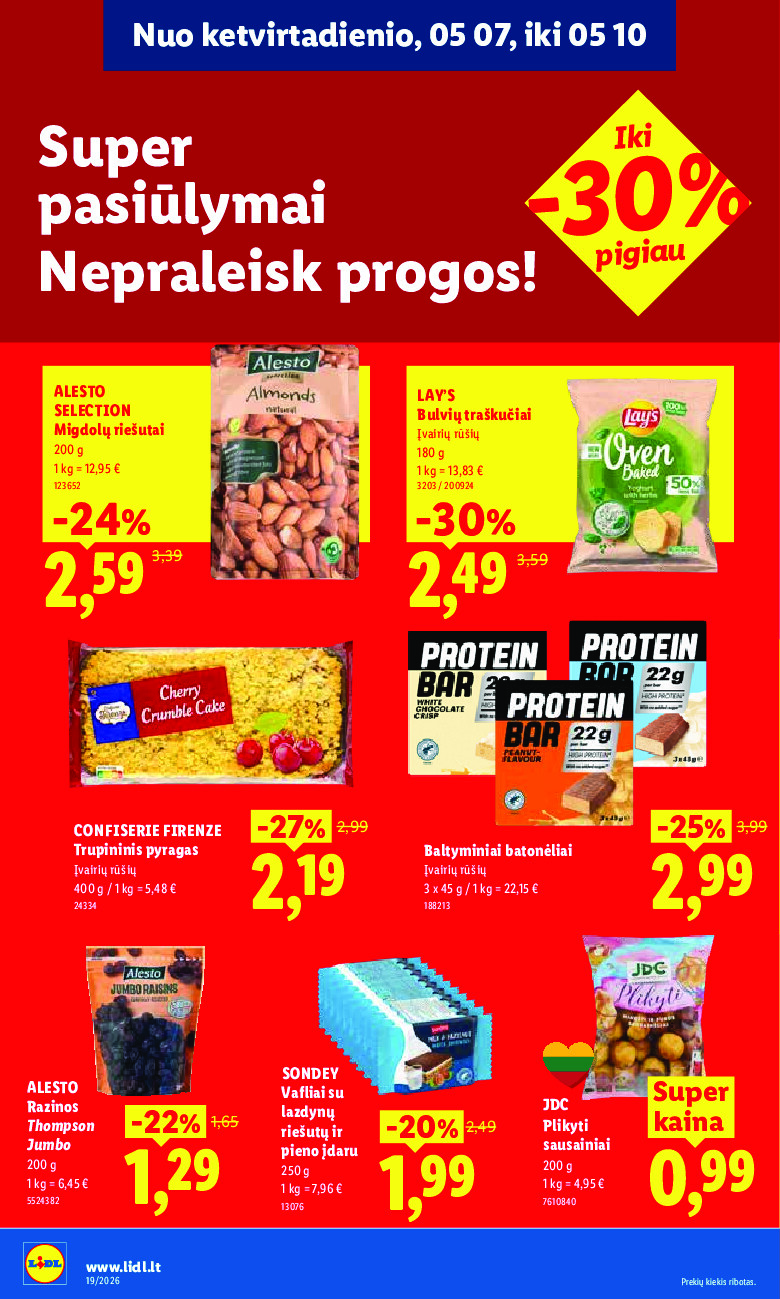 MAISTO PREKIŲ PASIŪLYMAI (2026-05-04 - 2026-05-10) | 46