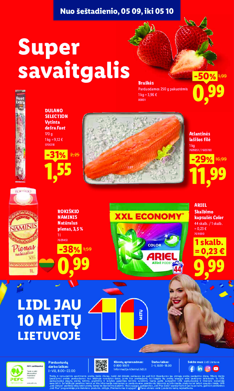 MAISTO PREKIŲ PASIŪLYMAI (2026-05-04 - 2026-05-10) | 52