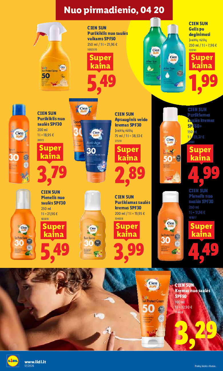 MAISTO PREKIŲ PASIŪLYMAI (2026-04-20 - 2026-04-26) | 18