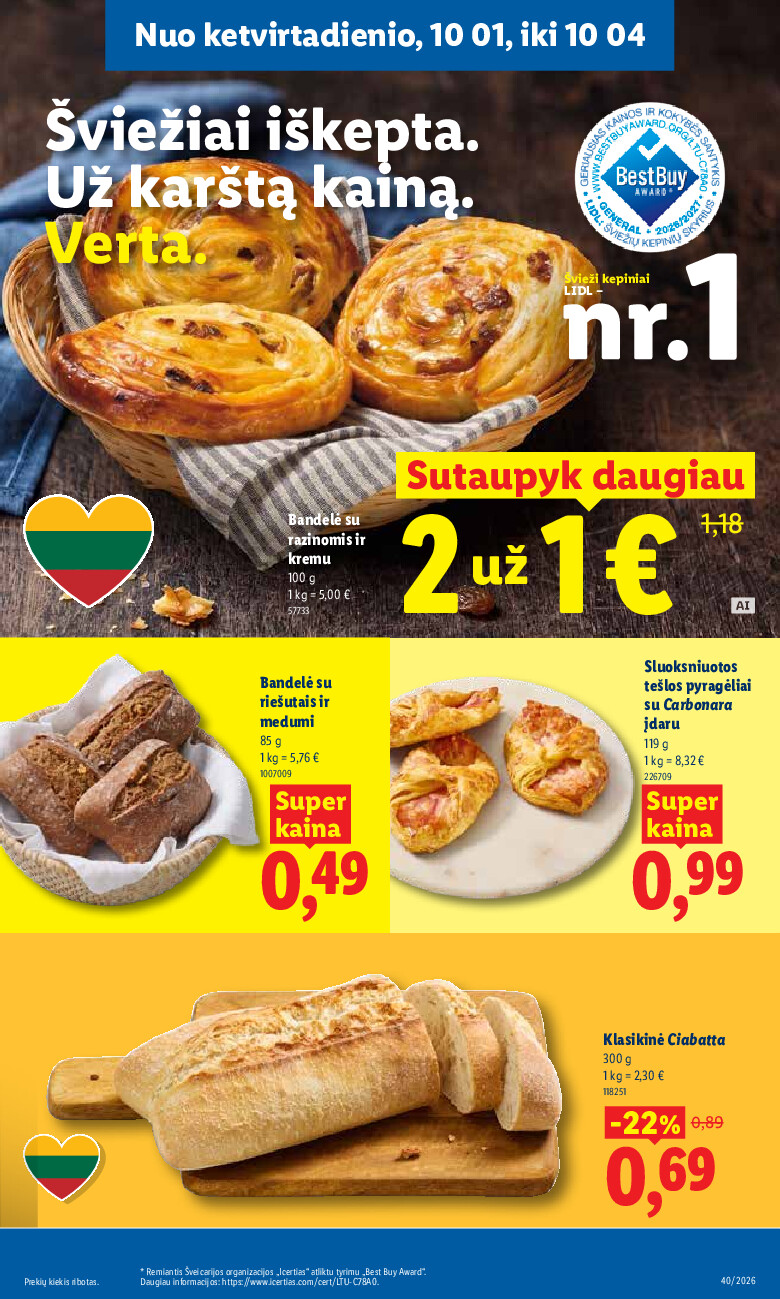 MAISTO PREKIŲ PASIŪLYMAI (2026-09-28 - 2026-10-04) | 43