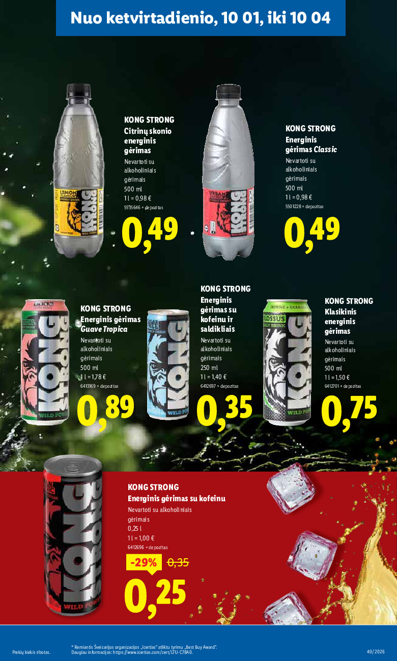 MAISTO PREKIŲ PASIŪLYMAI (2026-09-28 - 2026-10-04) | 45