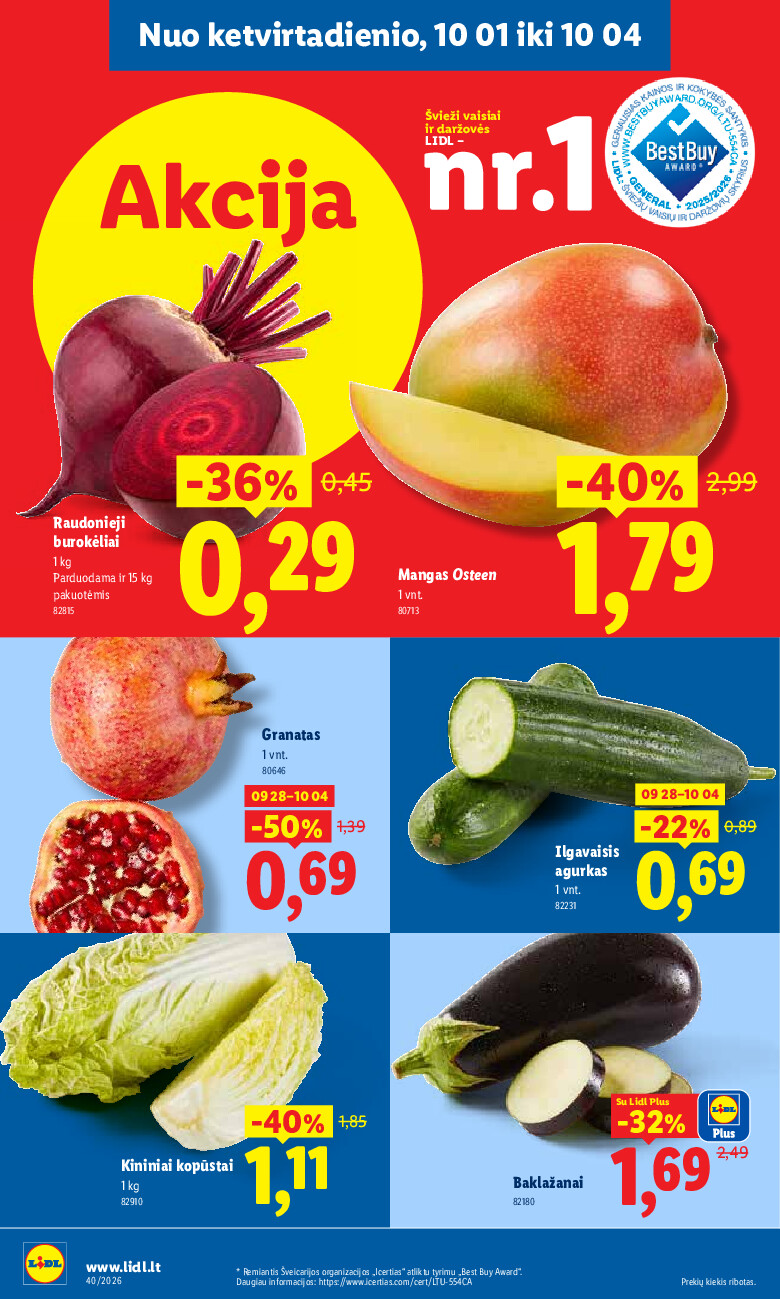 MAISTO PREKIŲ PASIŪLYMAI (2026-09-28 - 2026-10-04) | 46