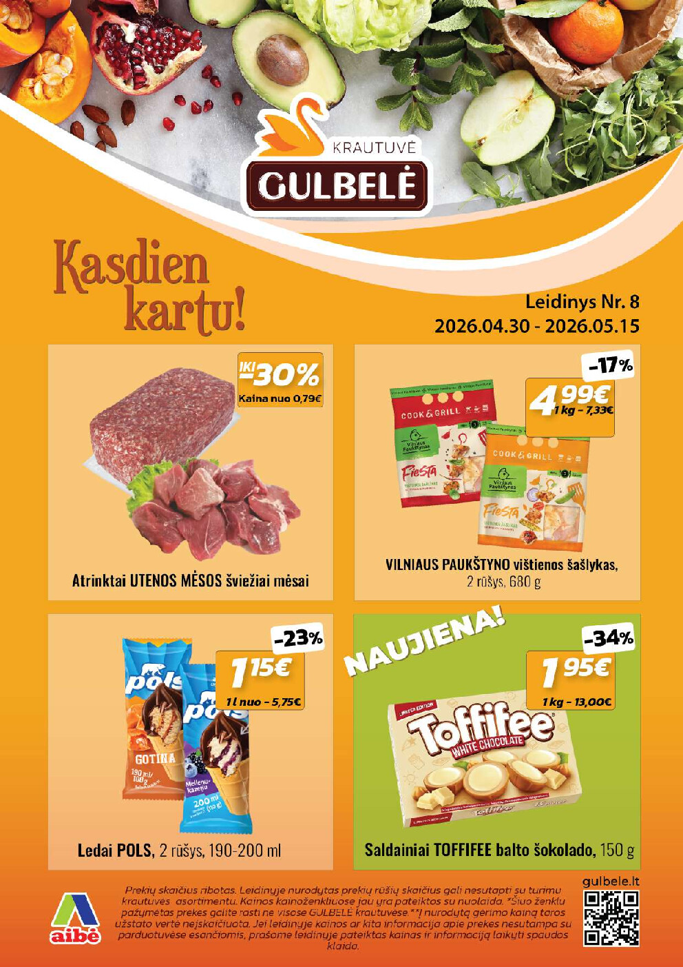 Gulbelės leidinys nr. 8 (2026-04-30 - 2026-05-13) | 1