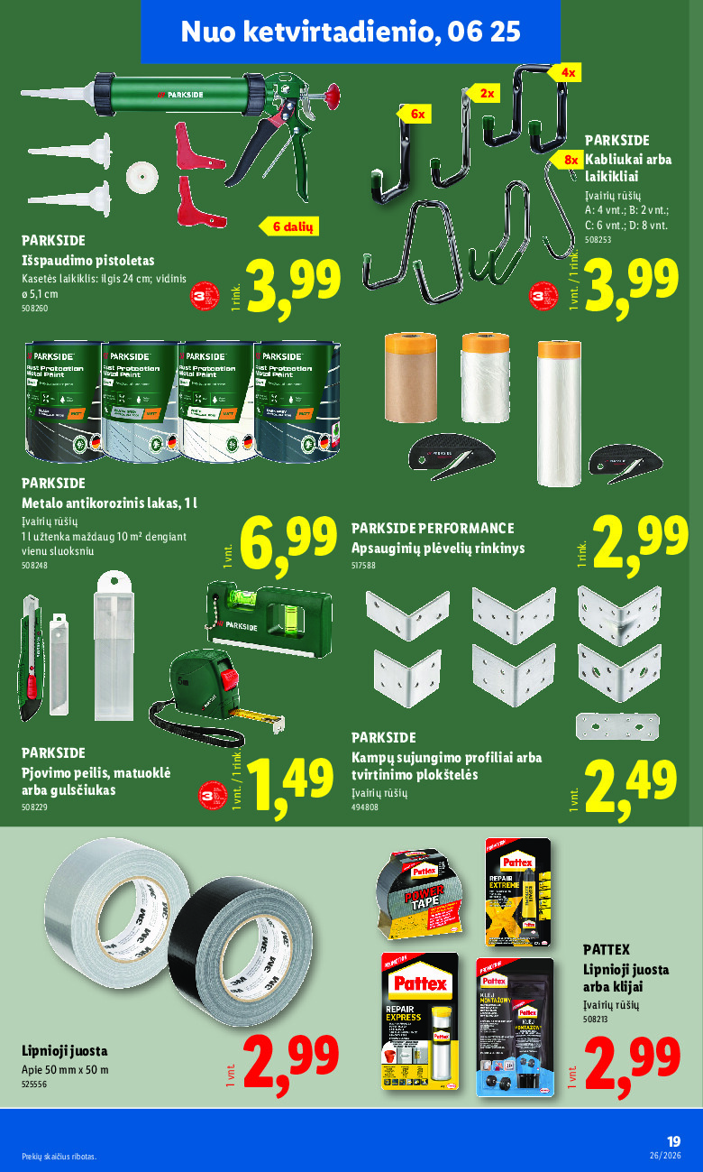 NE MAISTO PREKIŲ PASIŪLYMAI (2026-06-22 - 2026-06-28) | 19