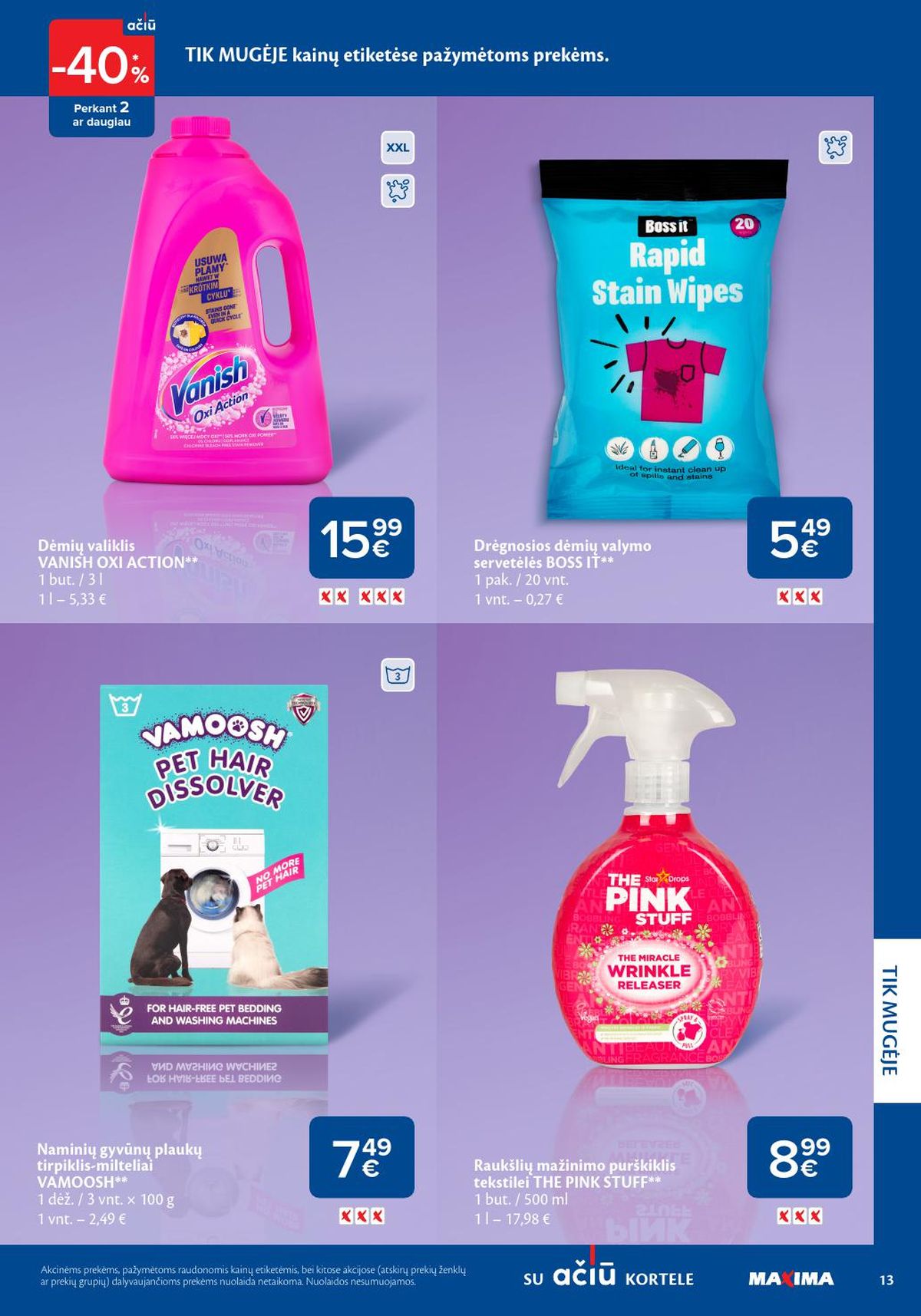 MAXIMA - Švaros mugė (2026 03 05 - 2026 03 18) | 13