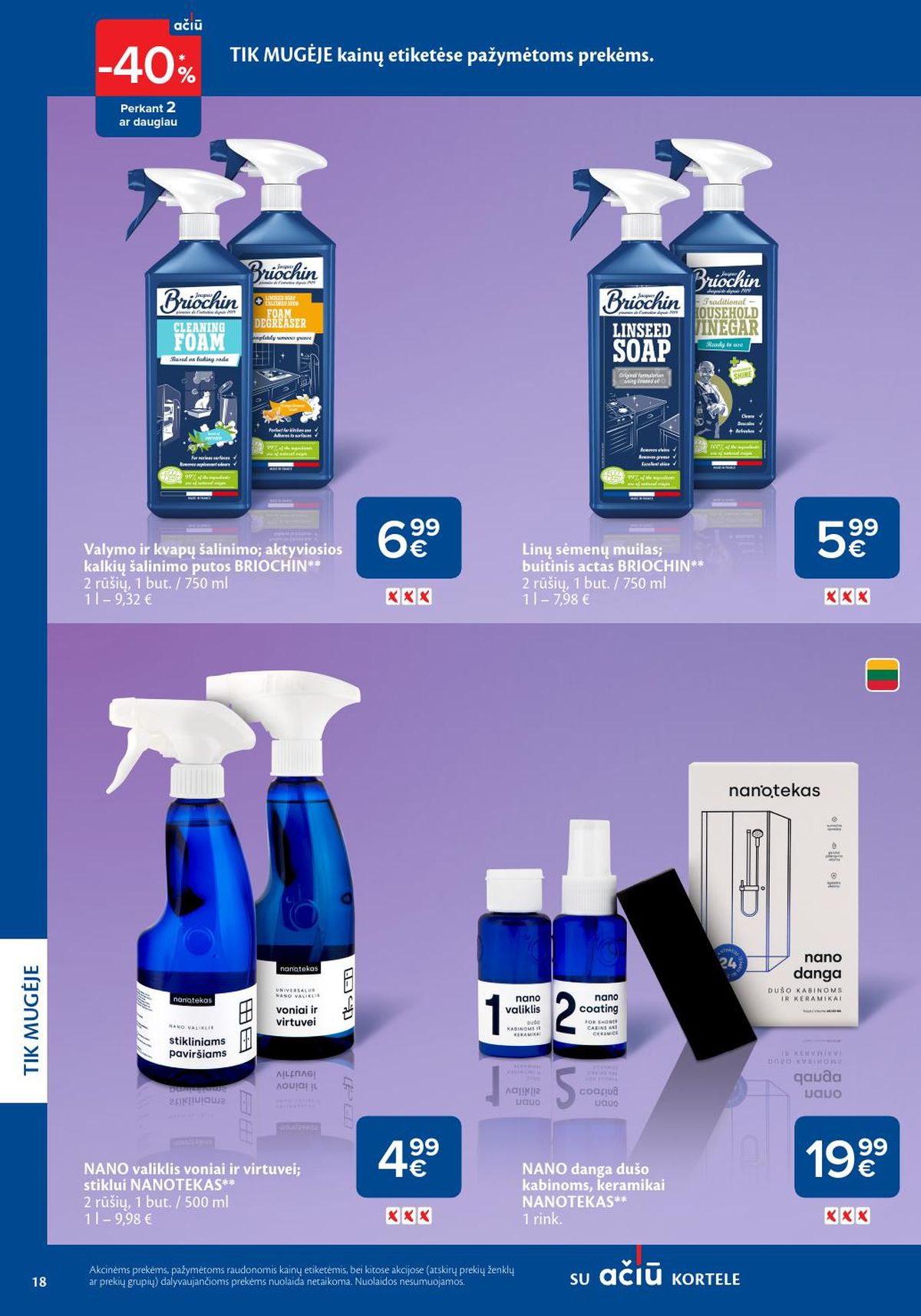 MAXIMA - Švaros mugė (2026 03 05 - 2026 03 18) | 18