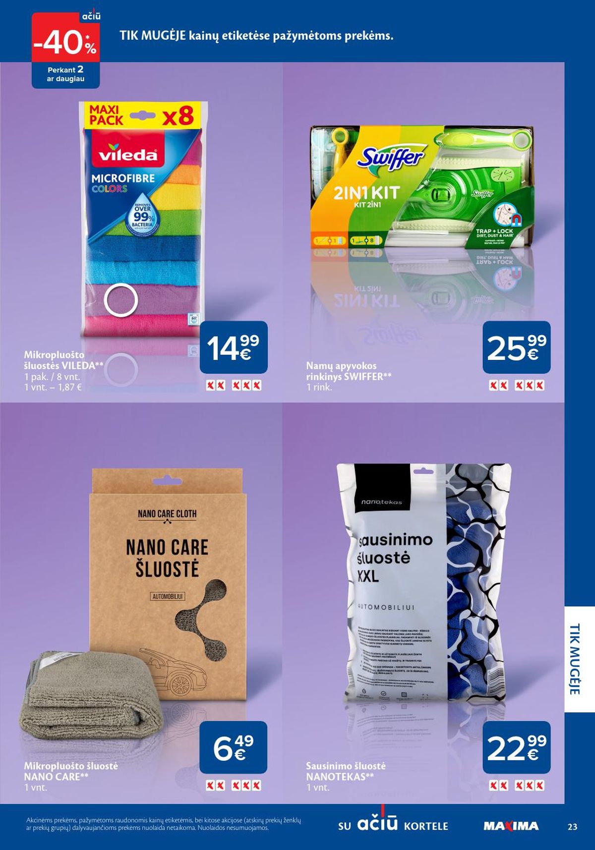 MAXIMA - Švaros mugė (2026 03 05 - 2026 03 18) | 23