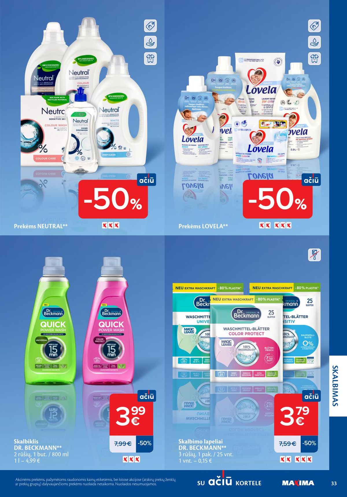 MAXIMA - Švaros mugė (2026 03 05 - 2026 03 18) | 33