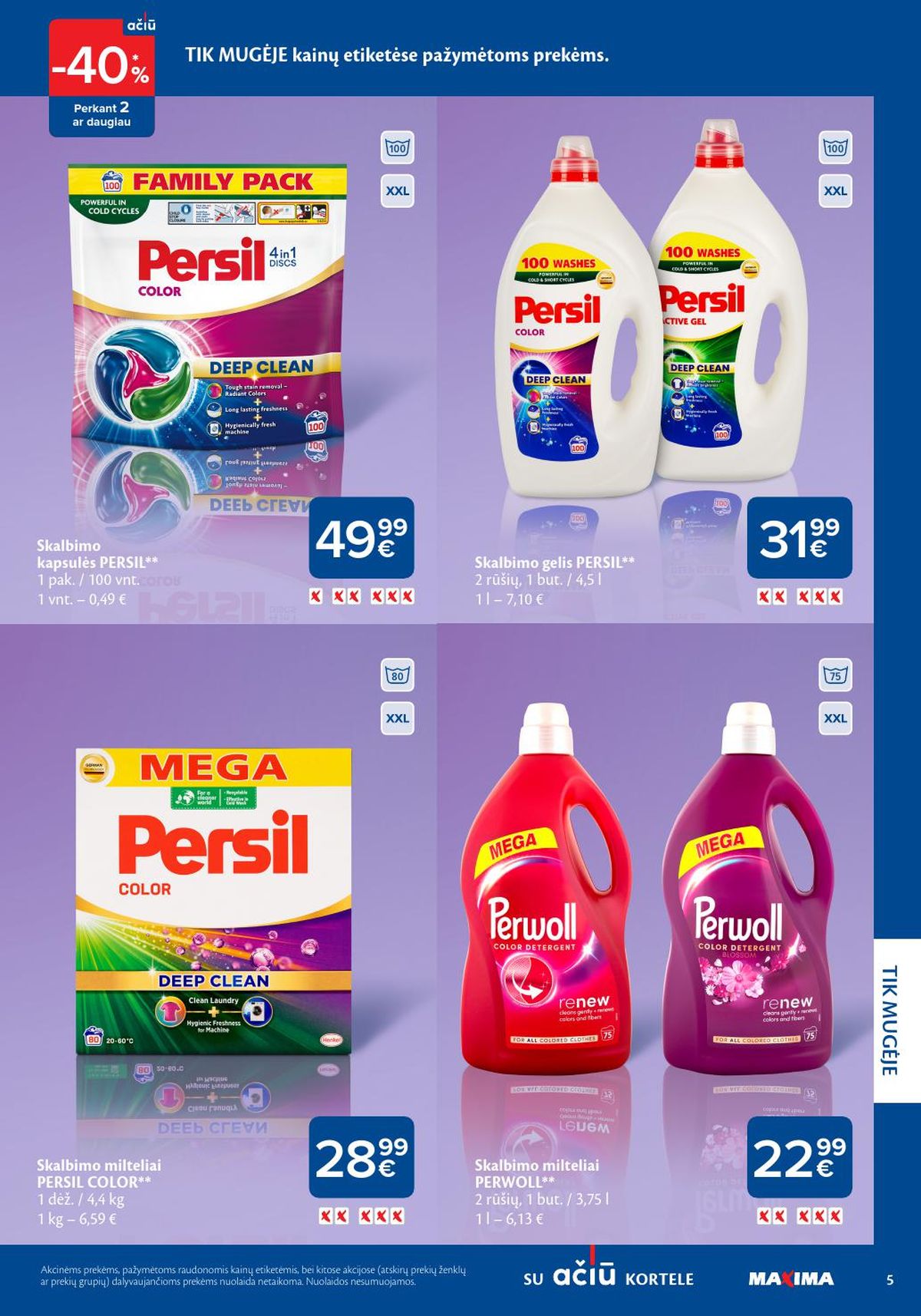 MAXIMA - Švaros mugė (2026 03 05 - 2026 03 18) | 5