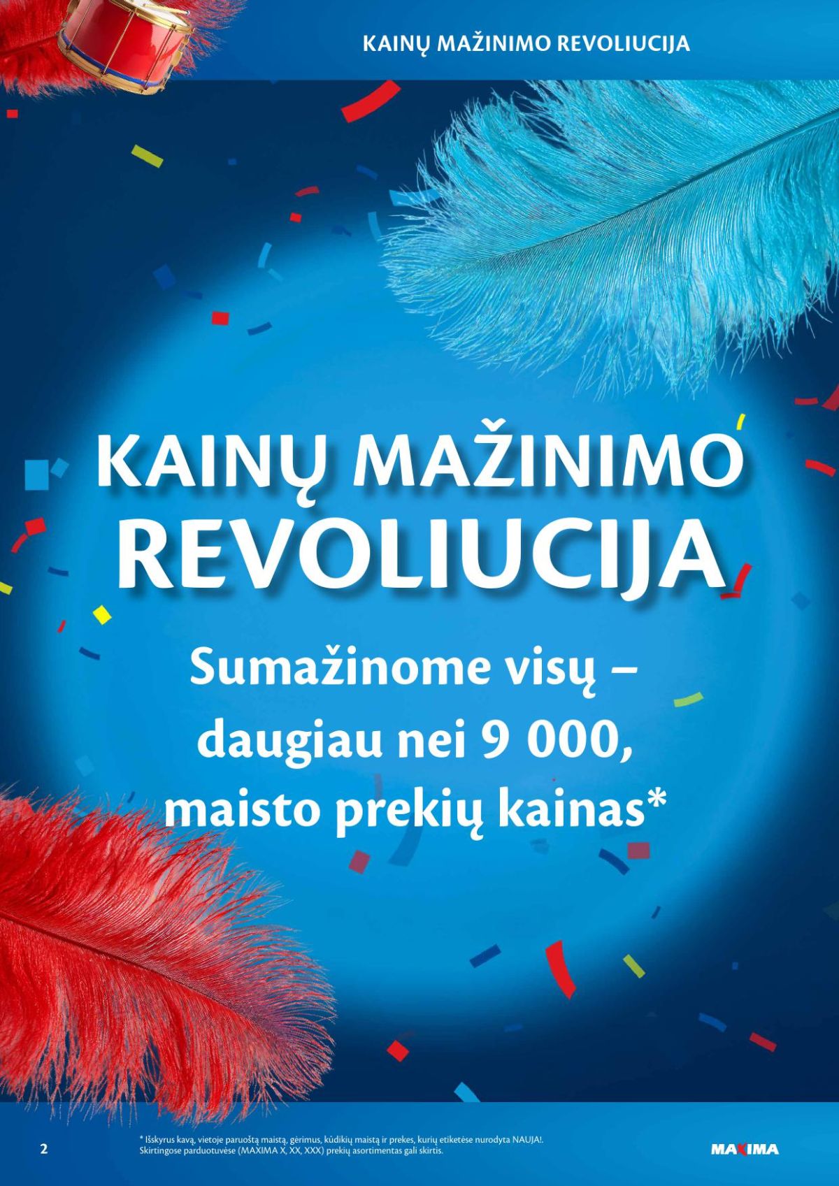MAXIMA - Kainų mažinimo revoliucija (2026 03 03 - 2026 04 06) | 2