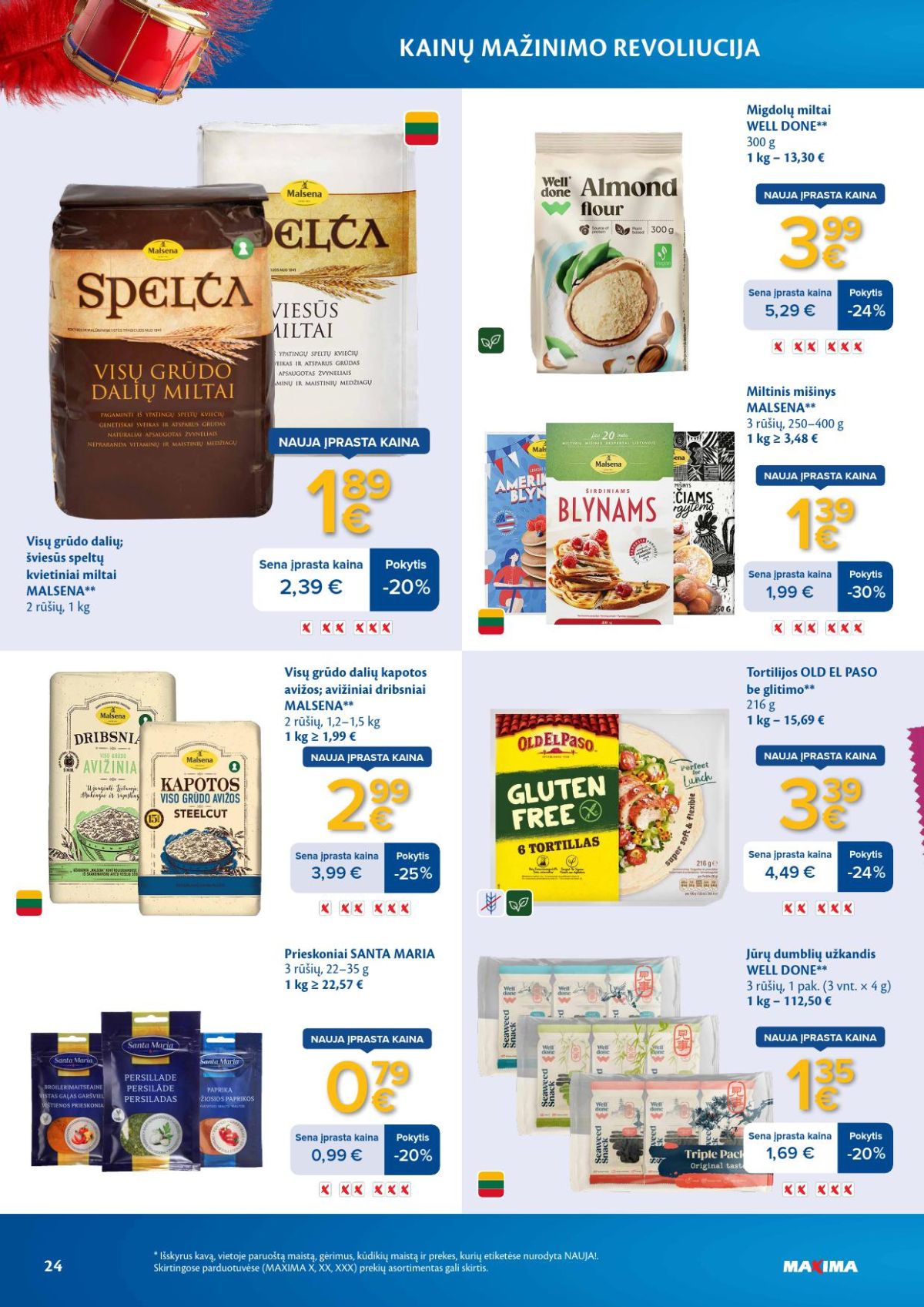 MAXIMA - Kainų mažinimo revoliucija (2026 03 03 - 2026 04 06) | 24