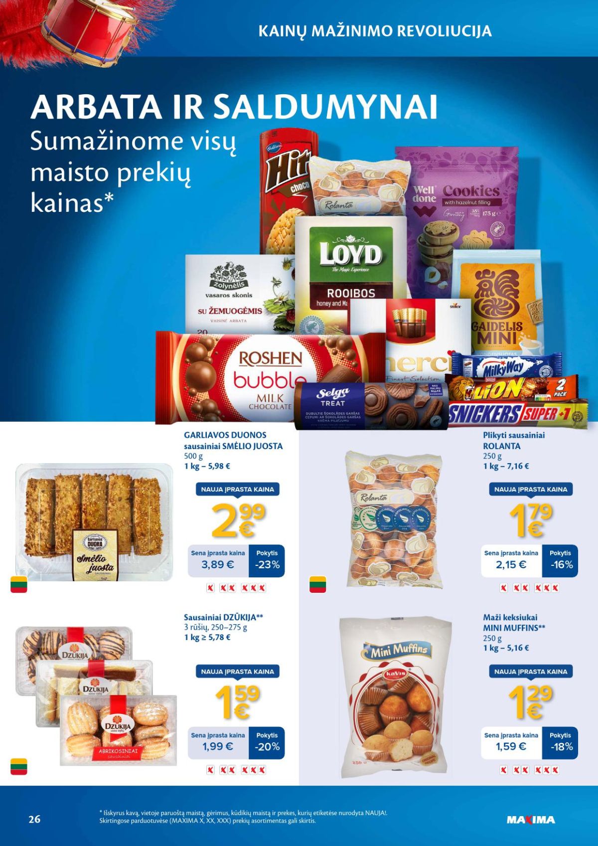MAXIMA - Kainų mažinimo revoliucija (2026 03 03 - 2026 04 06) | 26