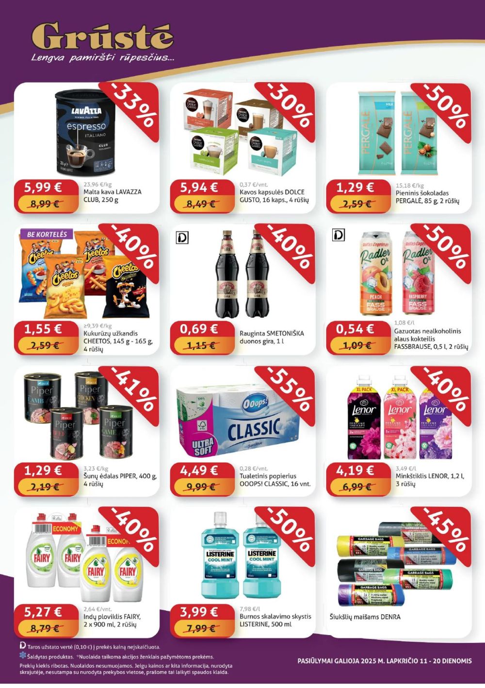 GRŪSTĖ - Ko gero pigiau nerasi (2025 11 11 - 2025 11 20) | 4