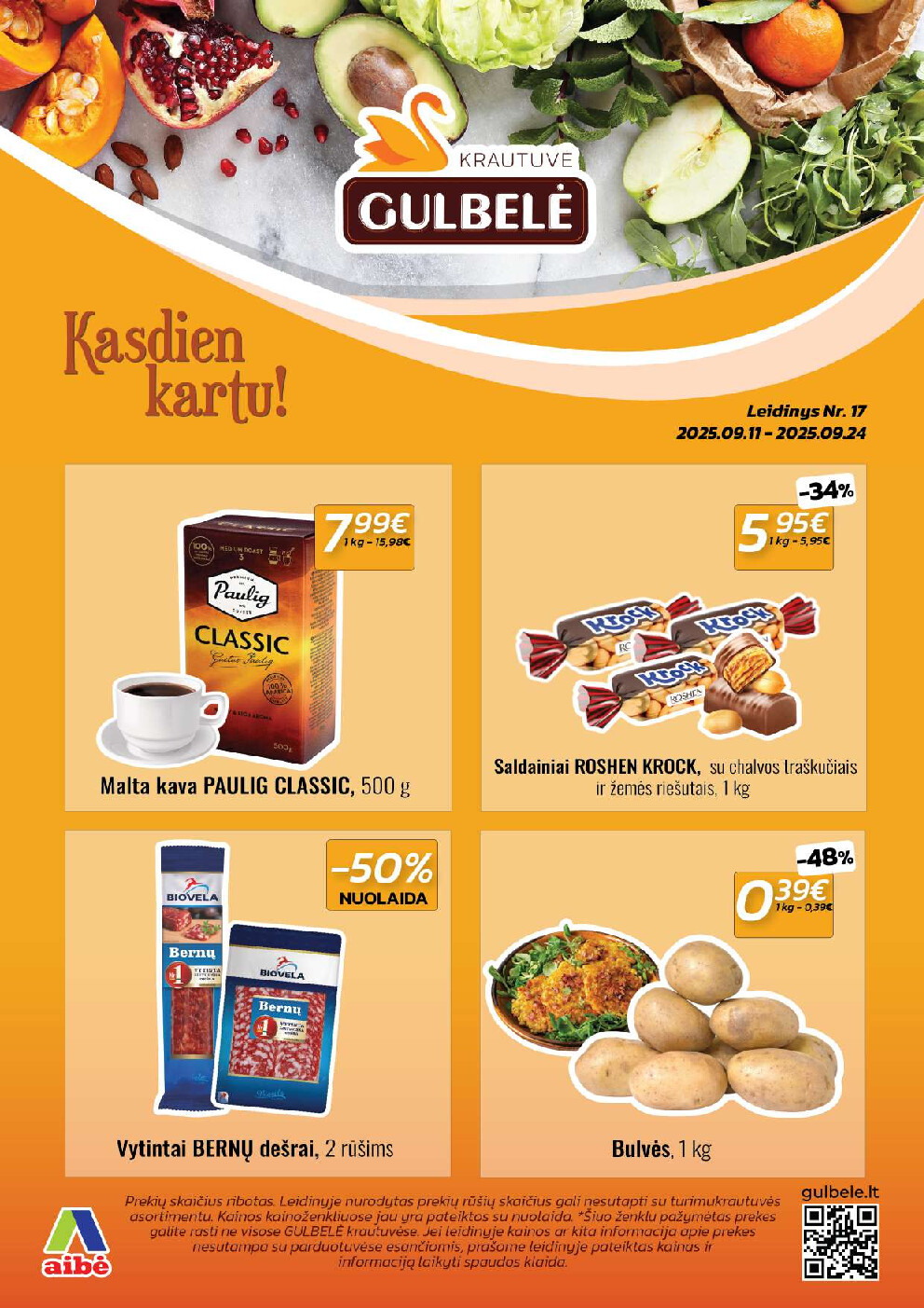 Gulbelės leidinys Nr. 17 (2025-09-11 - 2025-09-24) | 1