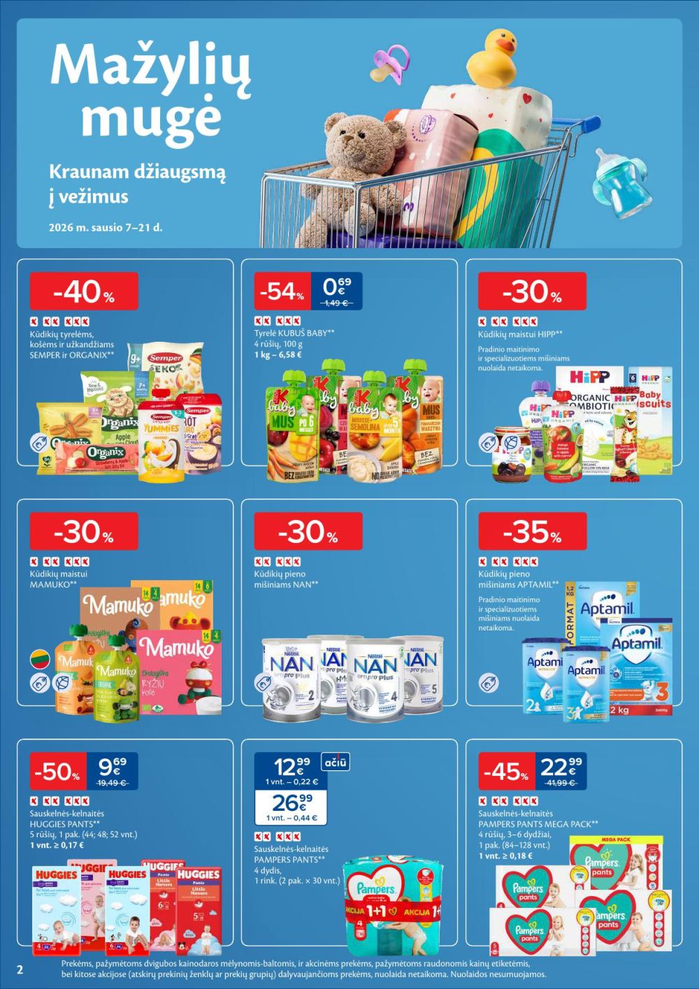 MAXIMA - Kaininis leidinys Nr.2 (2026 01 06 - 2026 01 12) | 2