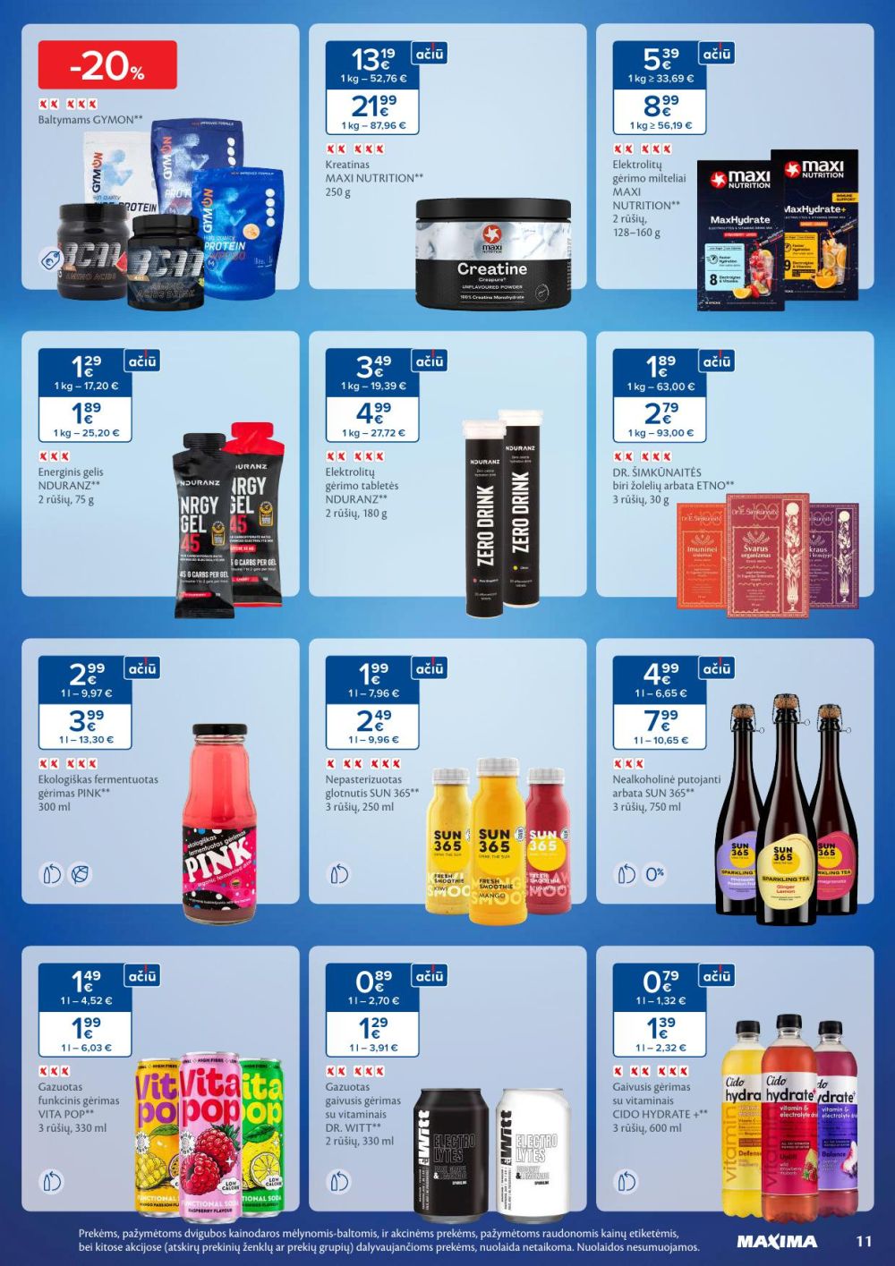 MAXIMA - Kaininis leidinys Nr.2 (2026 01 06 - 2026 01 12) | 11