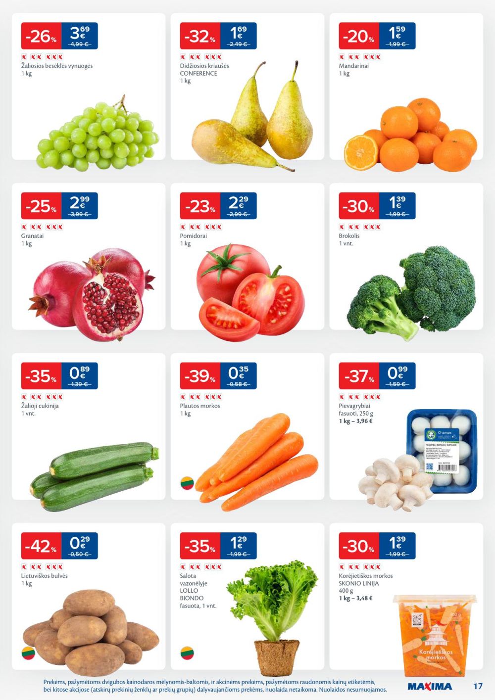 MAXIMA - Kaininis leidinys Nr.2 (2026 01 06 - 2026 01 12) | 17