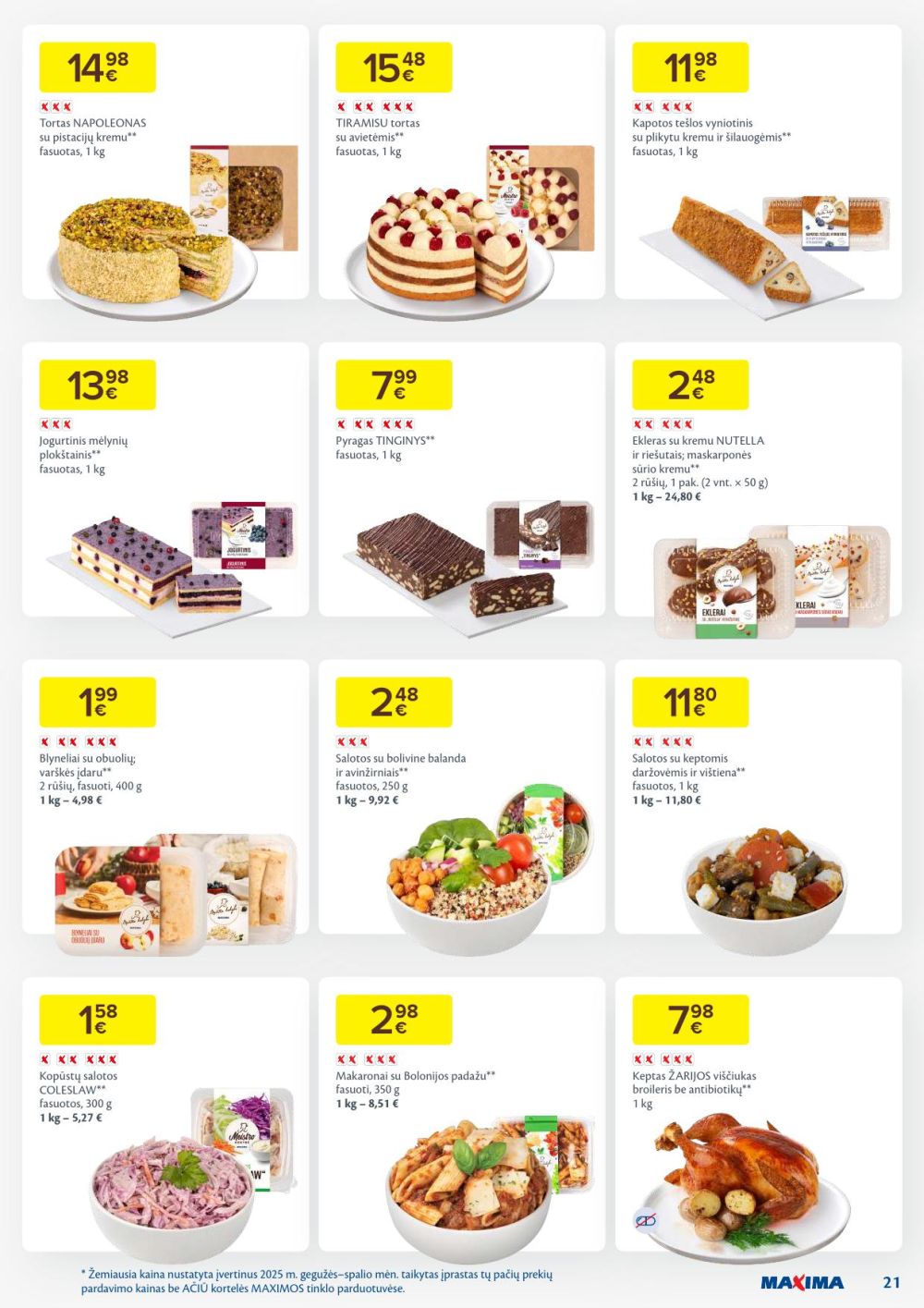 MAXIMA - Kaininis leidinys Nr.2 (2026 01 06 - 2026 01 12) | 21