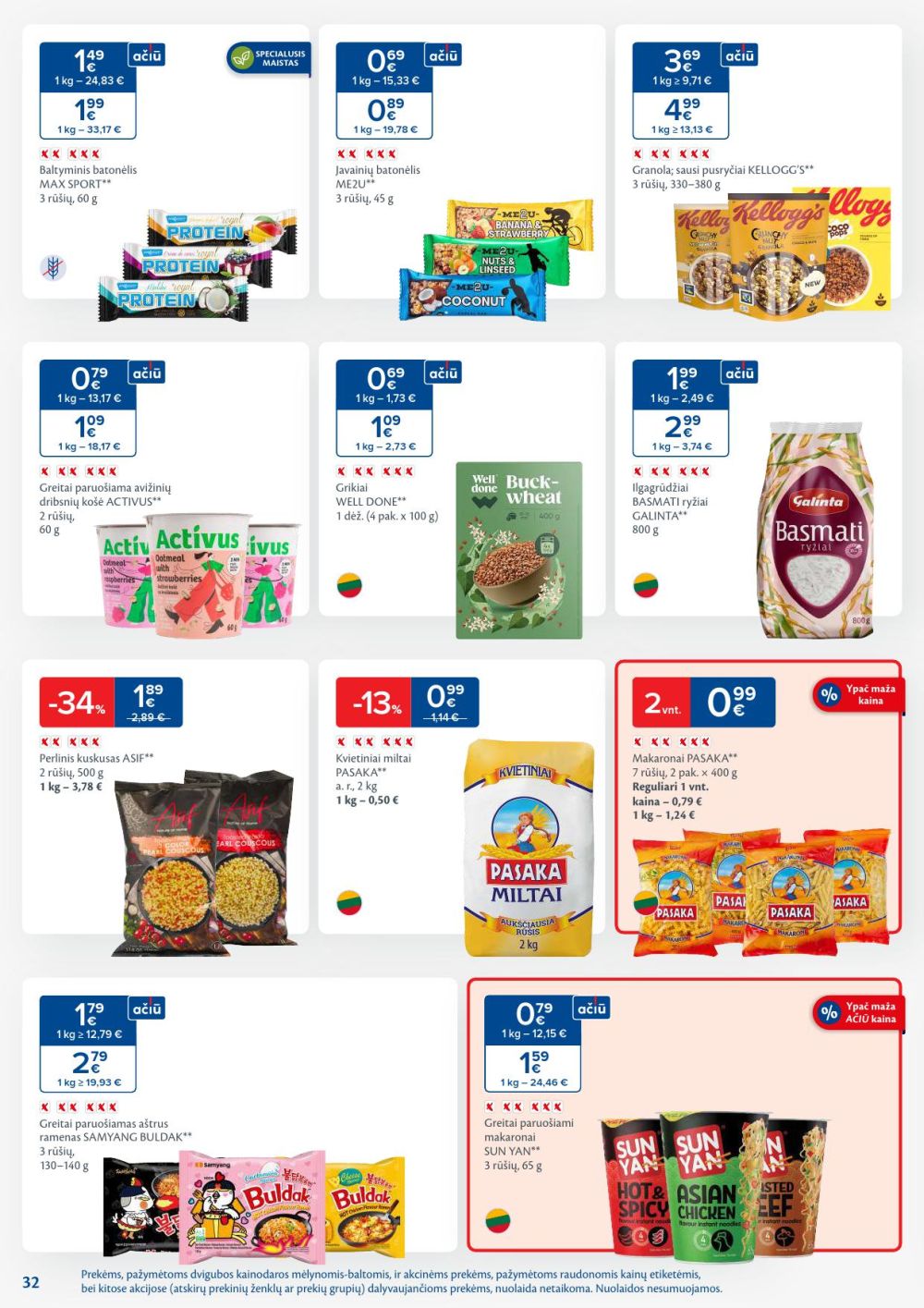 MAXIMA - Kaininis leidinys Nr.2 (2026 01 06 - 2026 01 12) | 32