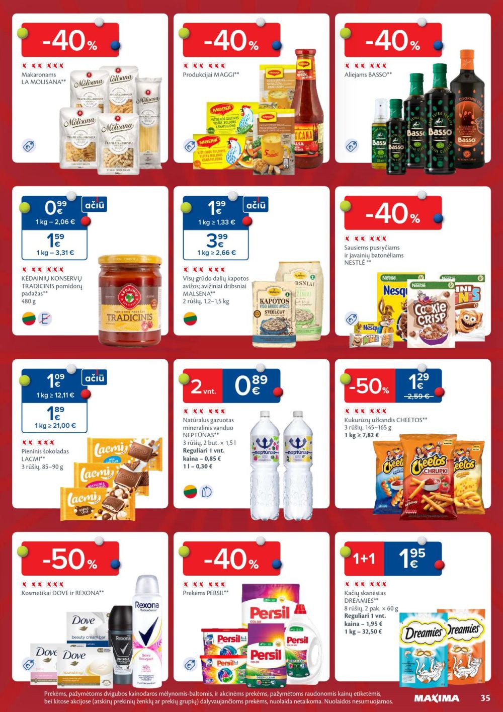 MAXIMA - Kaininis leidinys Nr.2 (2026 01 06 - 2026 01 12) | 35