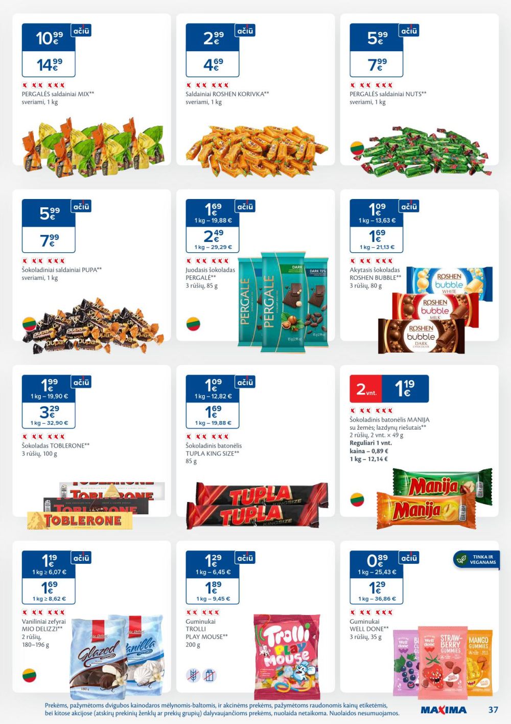 MAXIMA - Kaininis leidinys Nr.2 (2026 01 06 - 2026 01 12) | 37