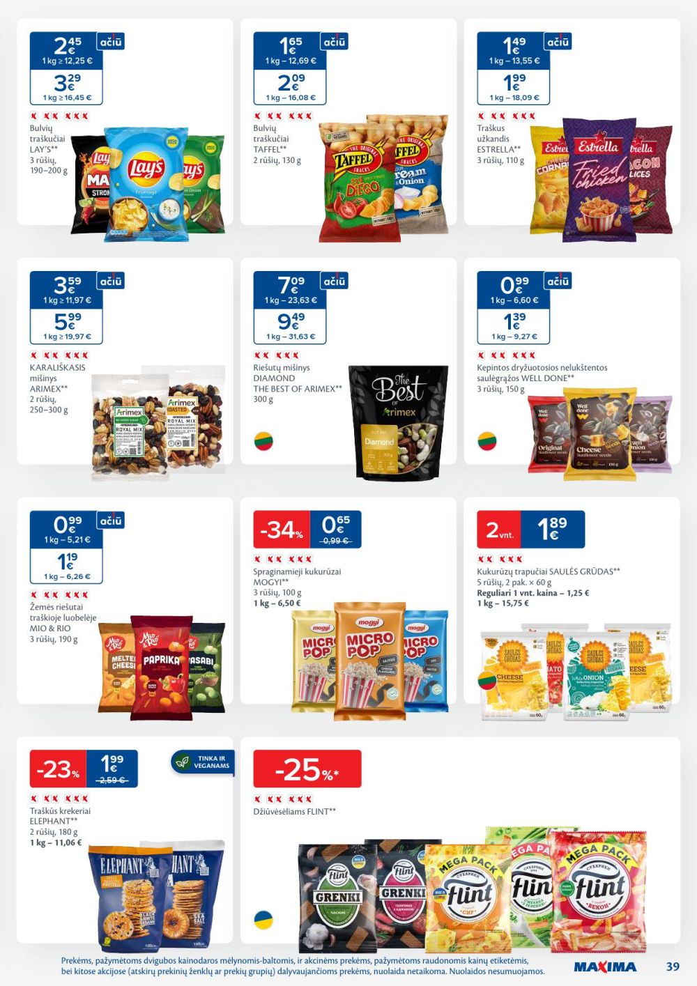 MAXIMA - Kaininis leidinys Nr.2 (2026 01 06 - 2026 01 12) | 39