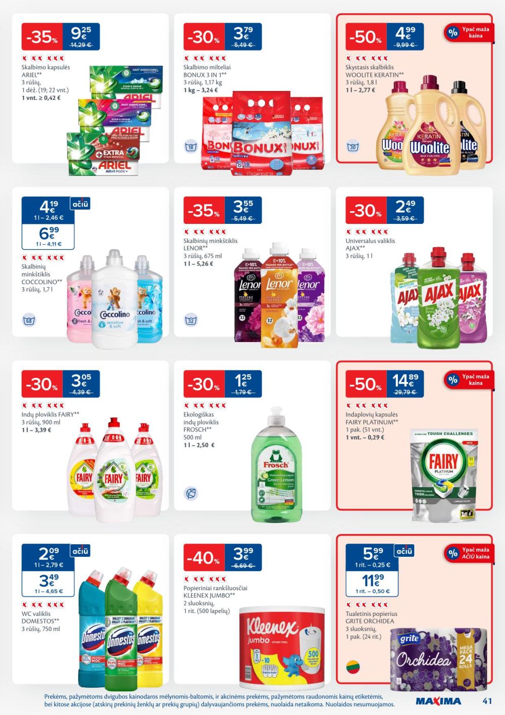 MAXIMA - Kaininis leidinys Nr.2 (2026 01 06 - 2026 01 12) | 41