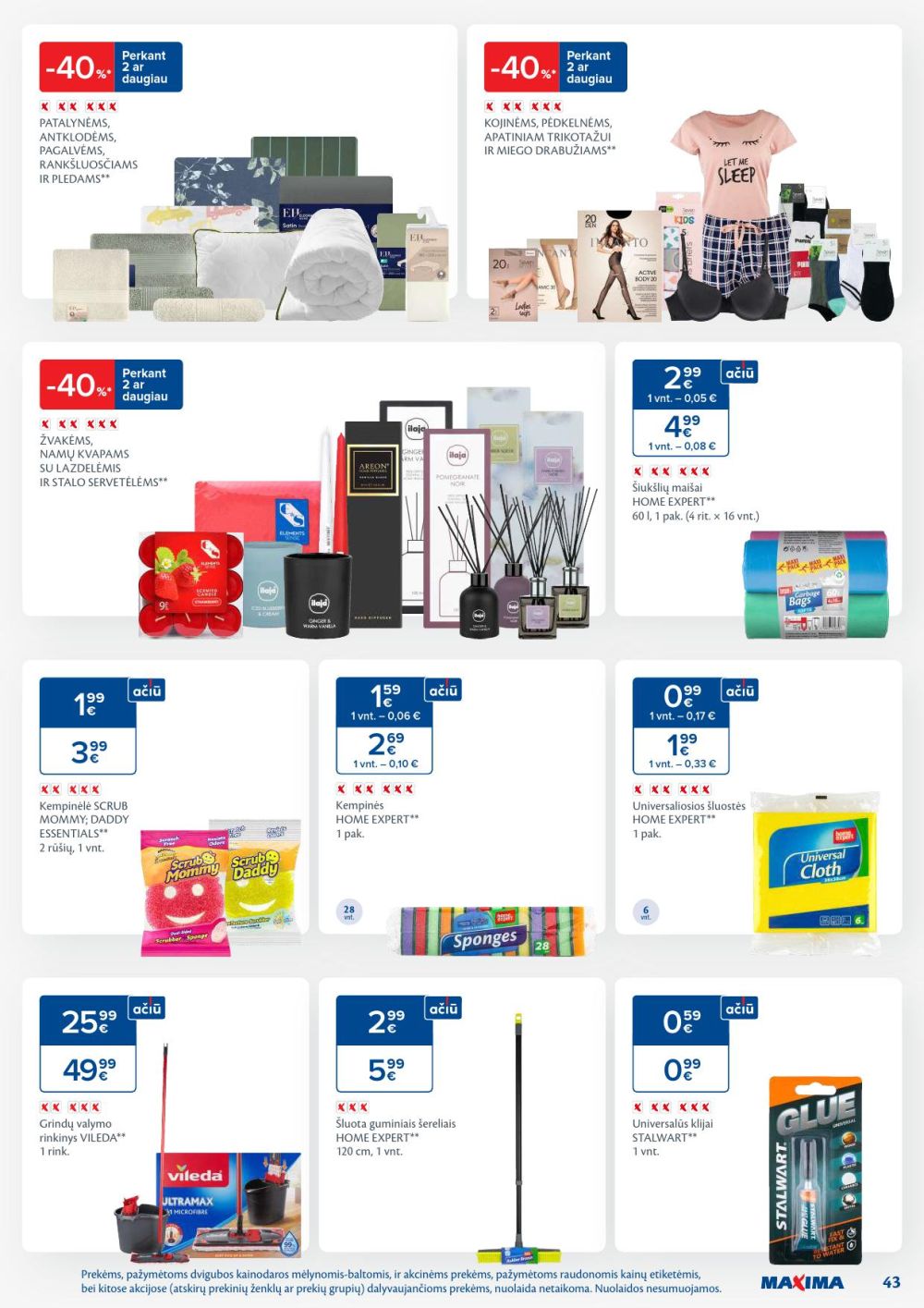 MAXIMA - Kaininis leidinys Nr.2 (2026 01 06 - 2026 01 12) | 43