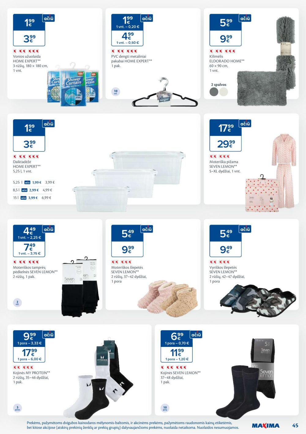 MAXIMA - Kaininis leidinys Nr.2 (2026 01 06 - 2026 01 12) | 45