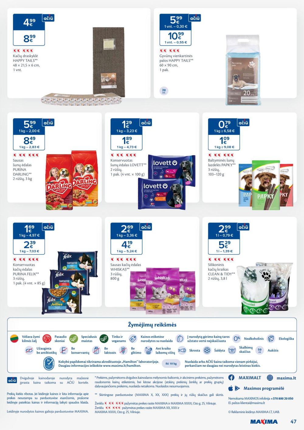 MAXIMA - Kaininis leidinys Nr.2 (2026 01 06 - 2026 01 12) | 47