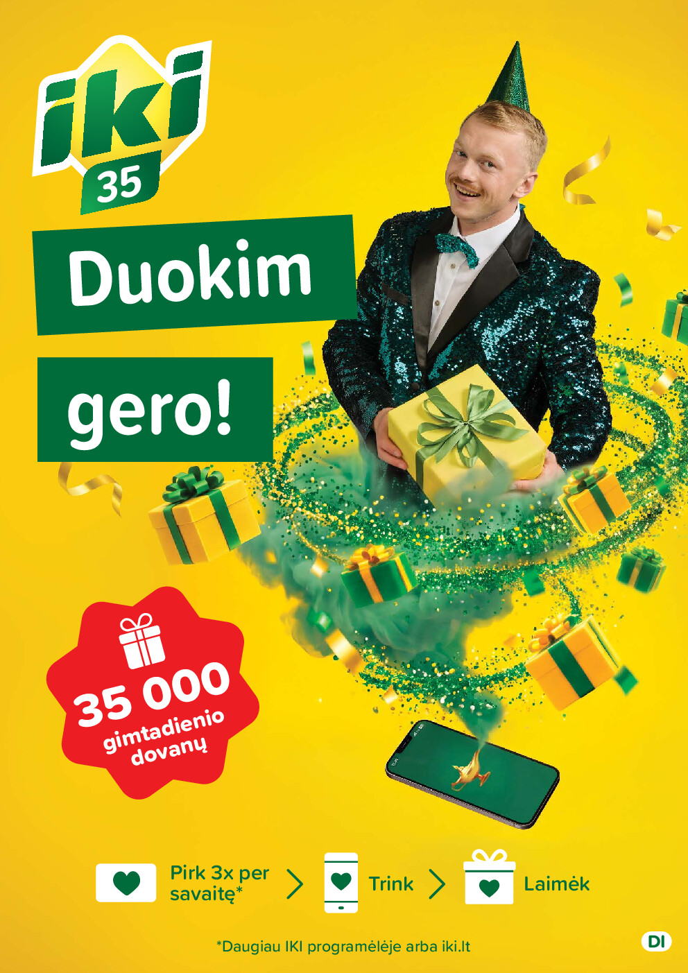Specialūs pasiūlymai IKI parduotuvės klientams (2026-10-05 - 2026-10-11) | 2