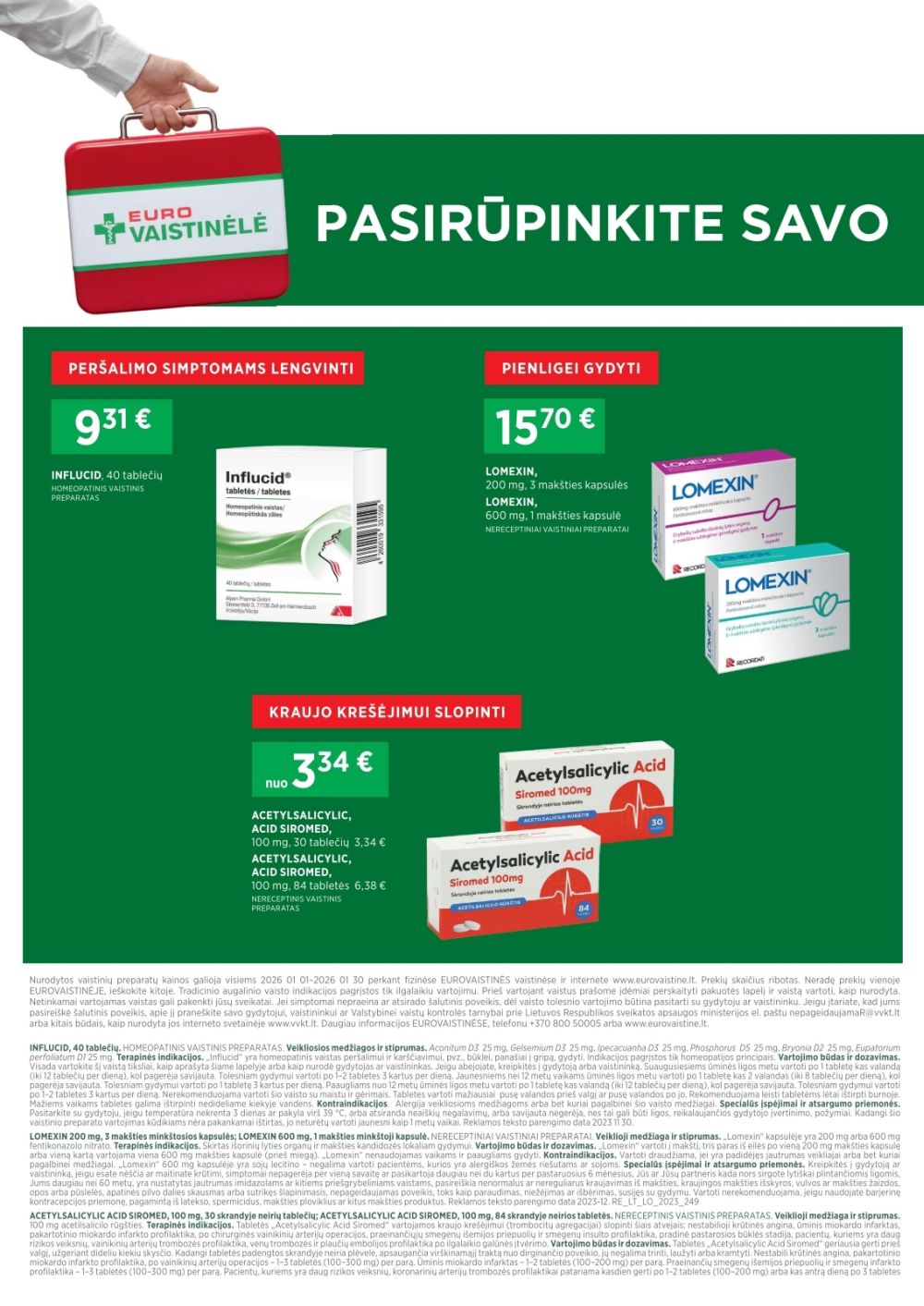 EUROVAISTINĖ (2026 01 01 - 2026 01 31) | 12