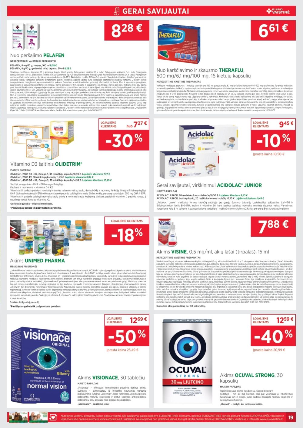 EUROVAISTINĖ (2026 01 01 - 2026 01 31) | 19