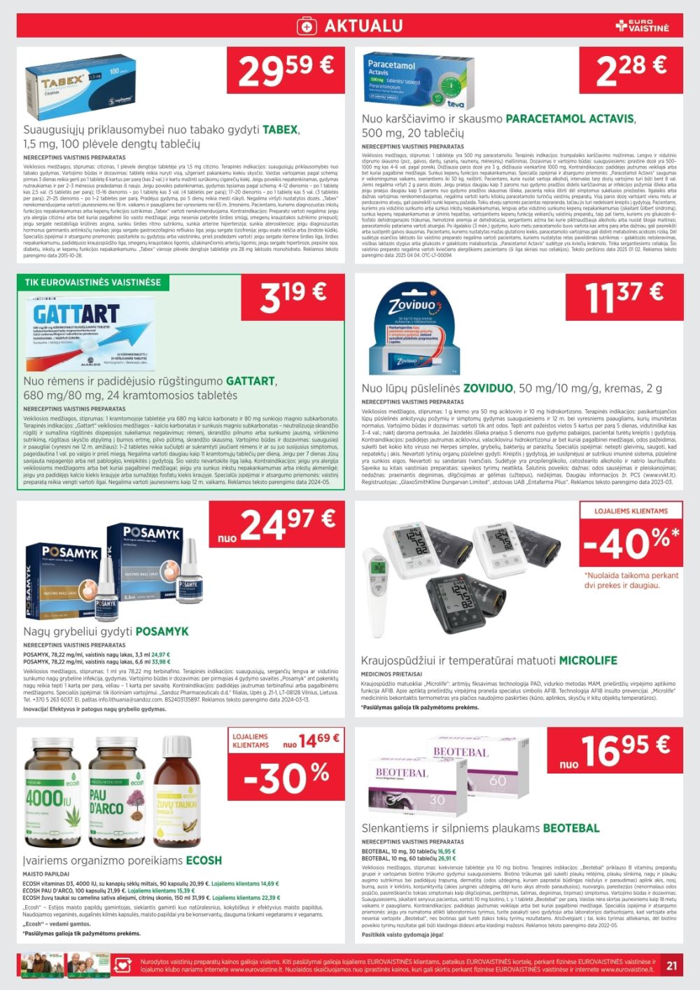 EUROVAISTINĖ (2026 01 01 - 2026 01 31) | 21