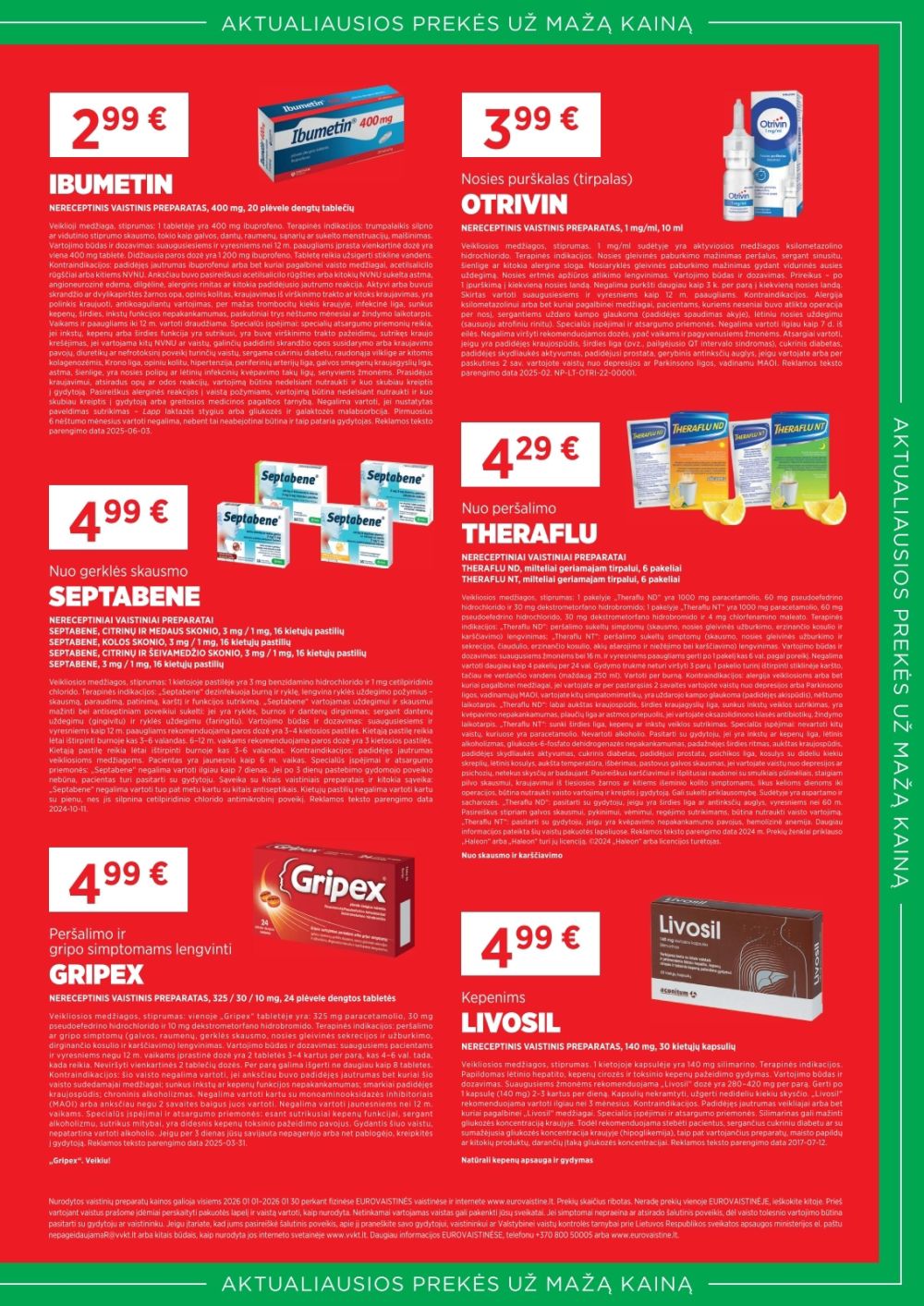 EUROVAISTINĖ (2026 01 01 - 2026 01 31) | 5