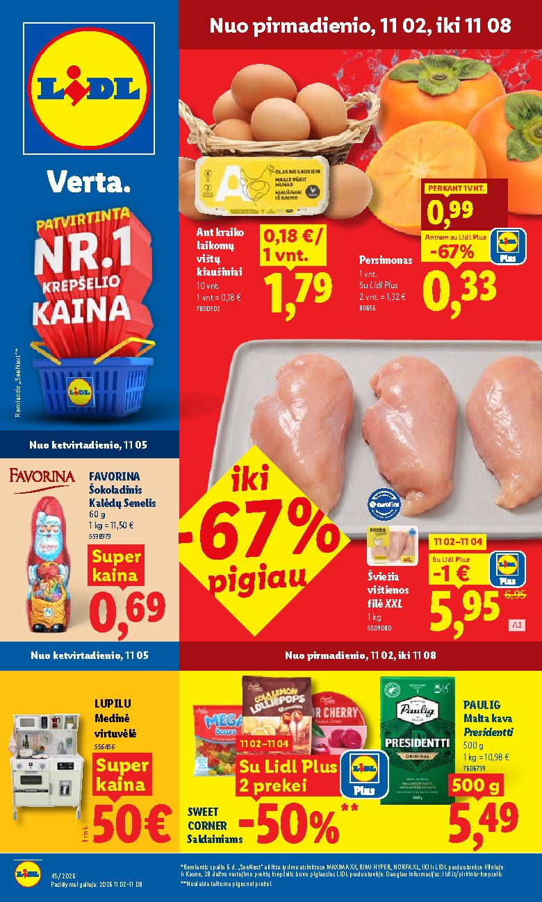 MAISTO PREKIŲ PASIŪLYMAI (2026-11-02 - 2026-11-08) | 1