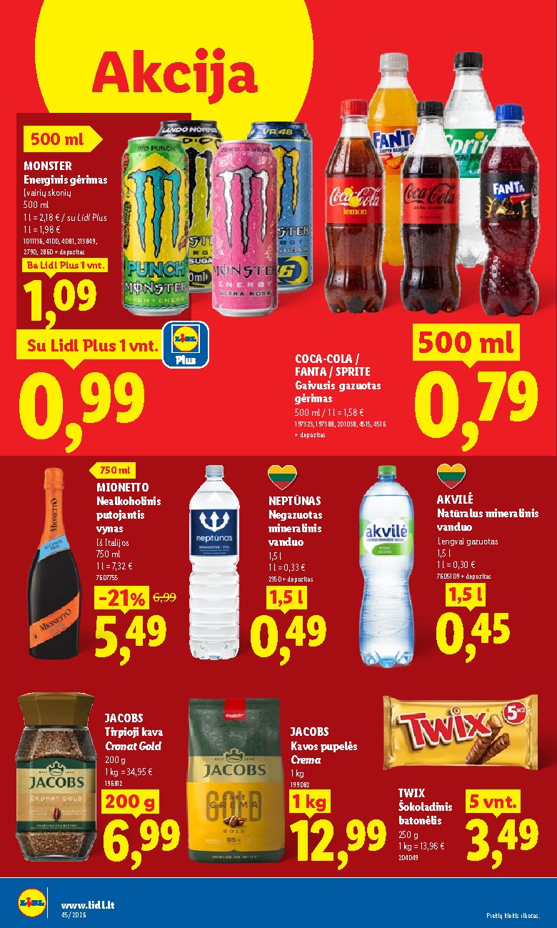 MAISTO PREKIŲ PASIŪLYMAI (2026-11-02 - 2026-11-08) | 14