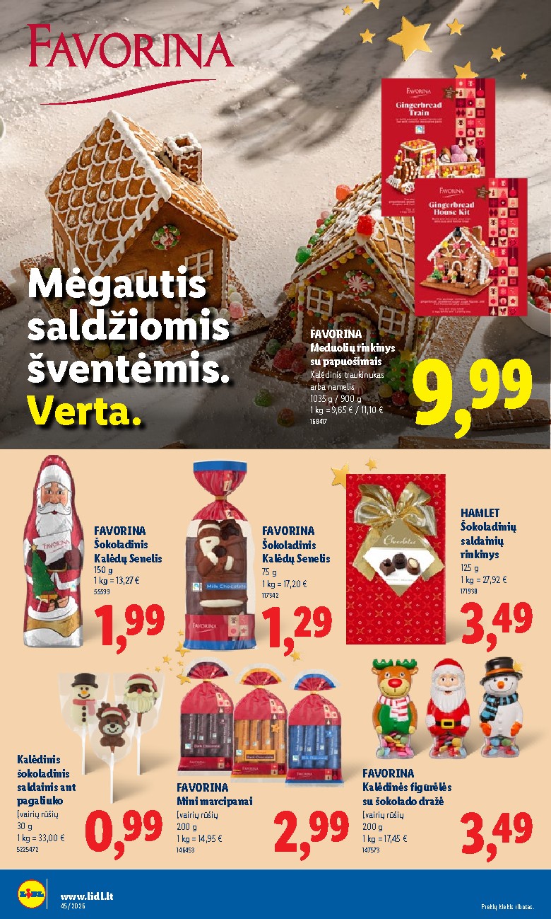 MAISTO PREKIŲ PASIŪLYMAI (2026-11-02 - 2026-11-08) | 24